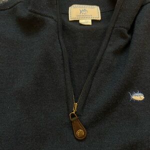 Southern Tide Men’s Quarter Zip Pullover Sweater